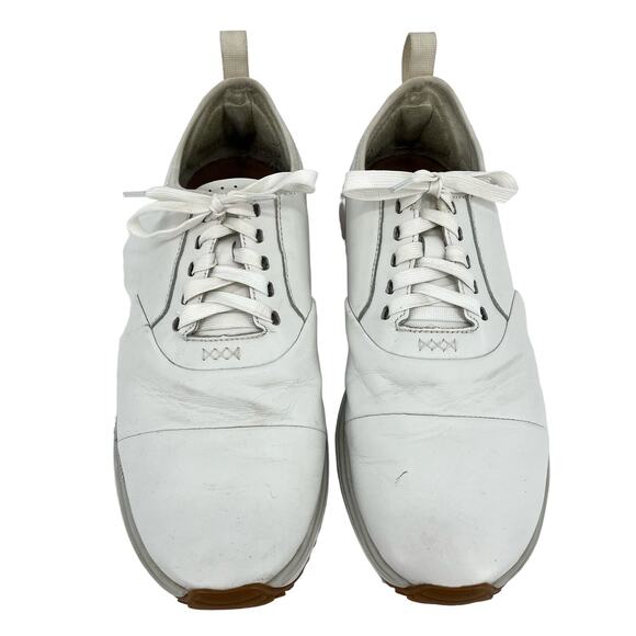True Linskwear‎ Men’s True Lux Pro Spikeless White Leather golf shoes 10.5 main image 6